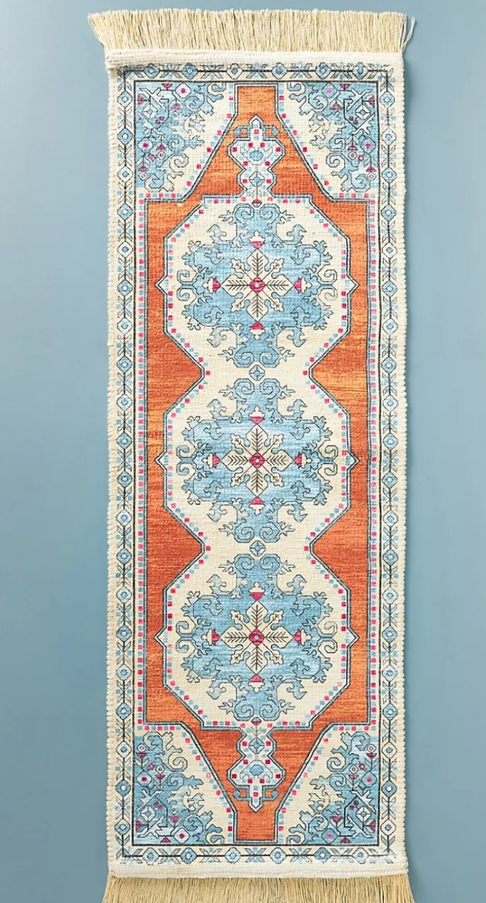 Anthropologie Handwoven Amina Bath Runner